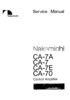 Nakamichi CA-7A-CA-7-CA-7E-Service-Manual
